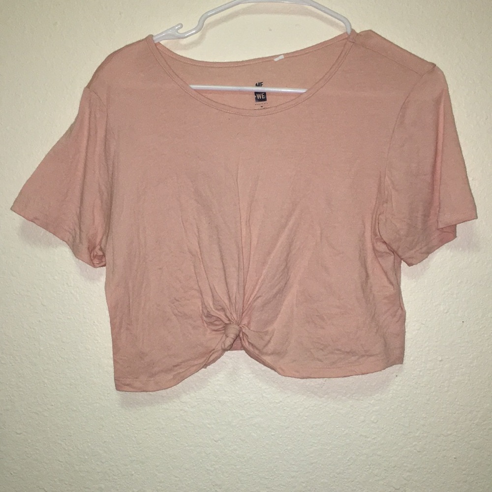 tie front crop top!